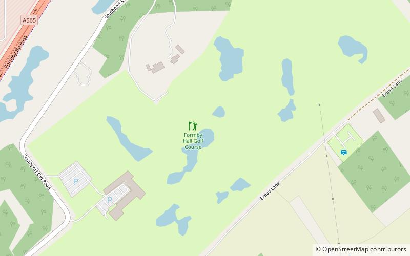 Formby Hall location map