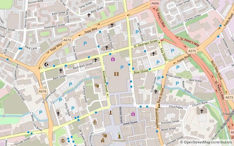 Bolton Market Hall location map