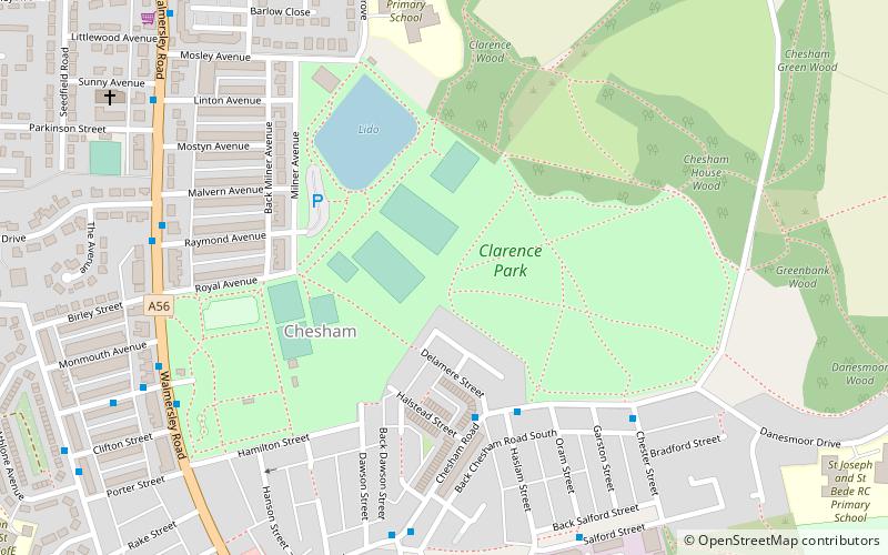 Clarence Park location map