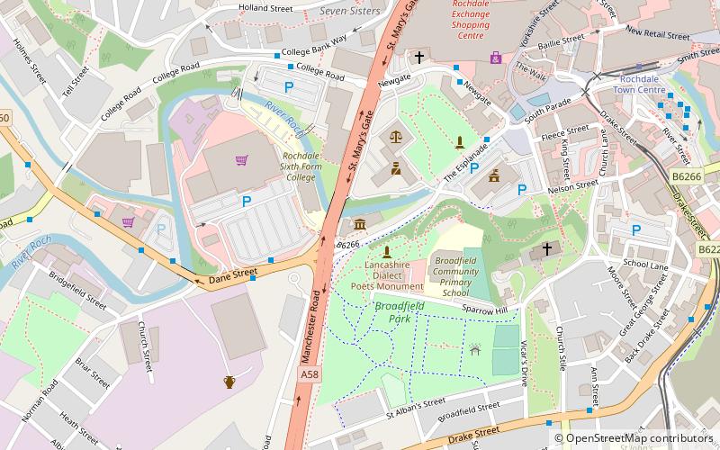 Touchstones Rochdale location map