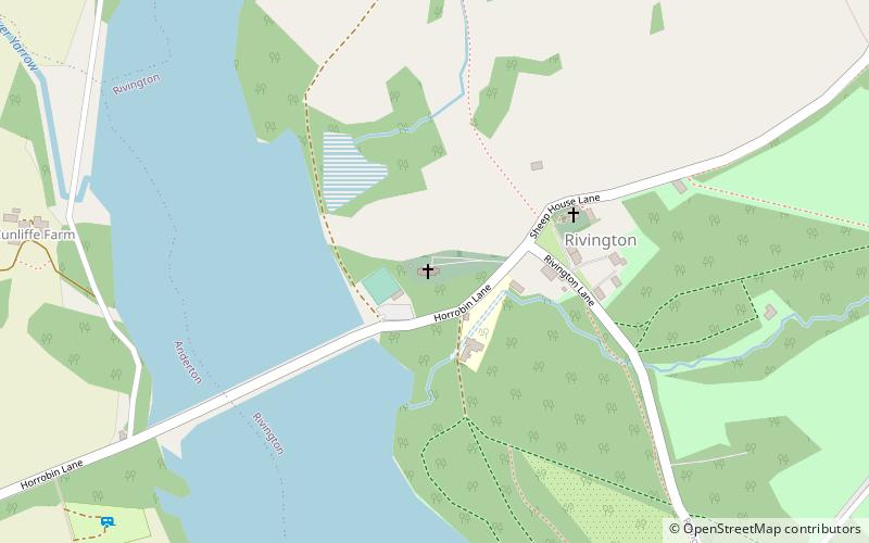 Rivington Church location map