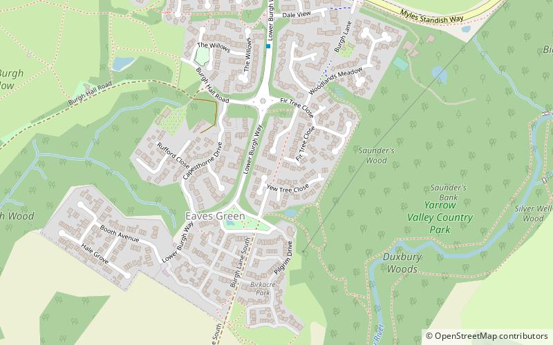 Yarrow Valley Park location map