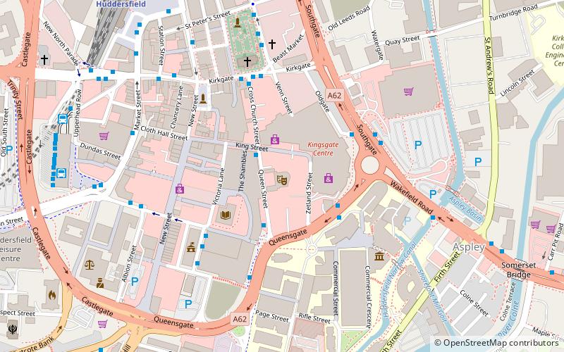 Lawrence Batley Theatre location map