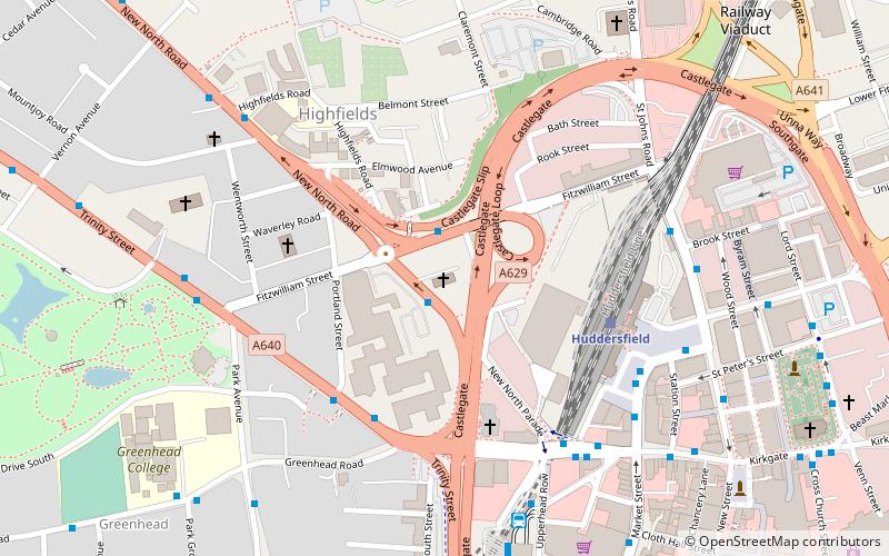 St Patrick's Church location map