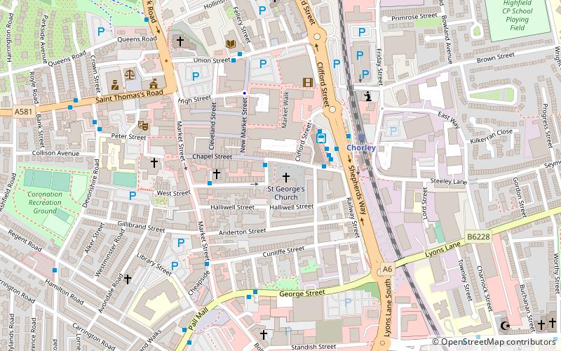 St George's Church location map