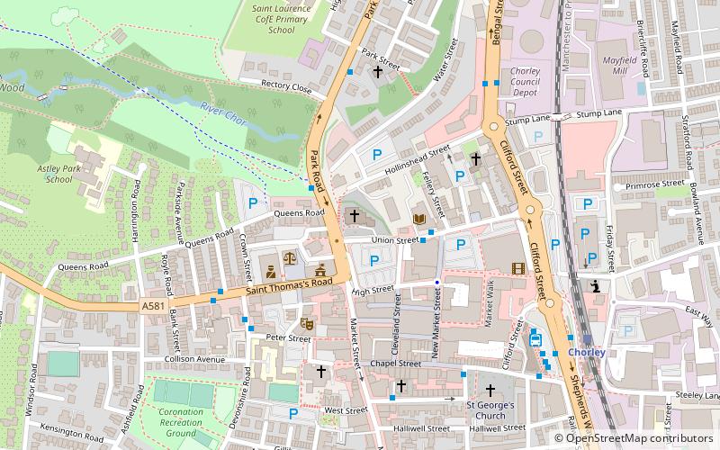 St Laurence's Church location map