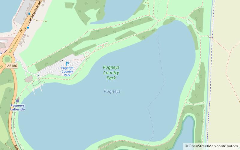 Pugneys Country Park location map