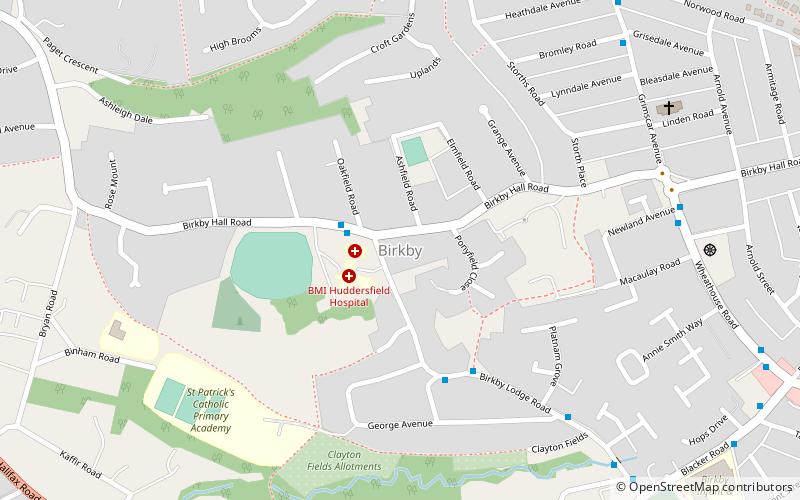 Birkby location map
