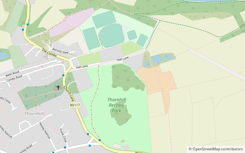 thornhill hall dewsbury location map