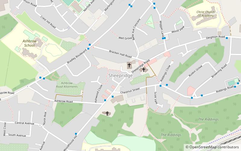 Sheepridge location map