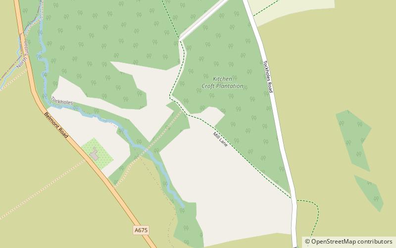 Hollinshead Hall location map