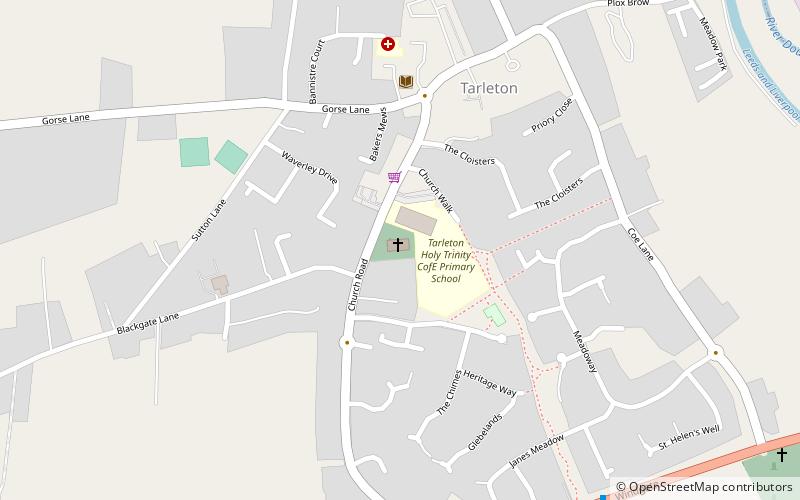 Holy Trinity Church location map