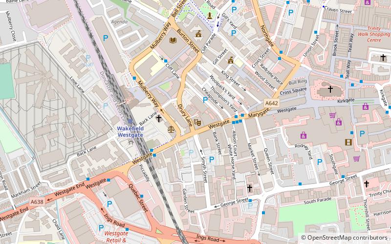 Theatre Royal Wakefield location map