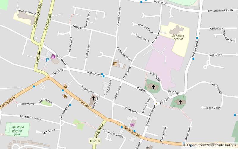 Barton-upon-Humber Police Station location map
