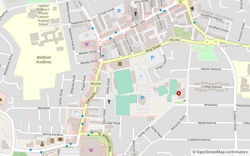 County Ground location map