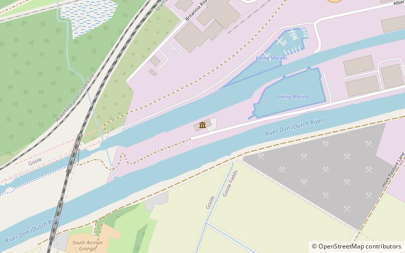 Yorkshire Waterways Museum location map