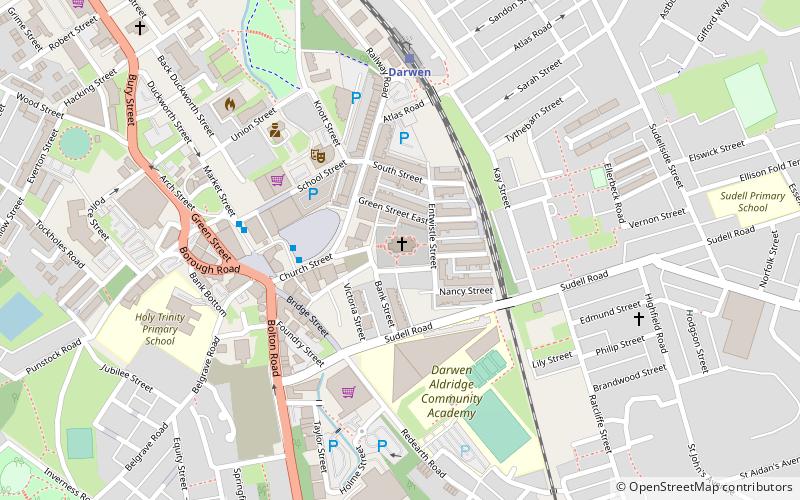 St Peter's Church location map