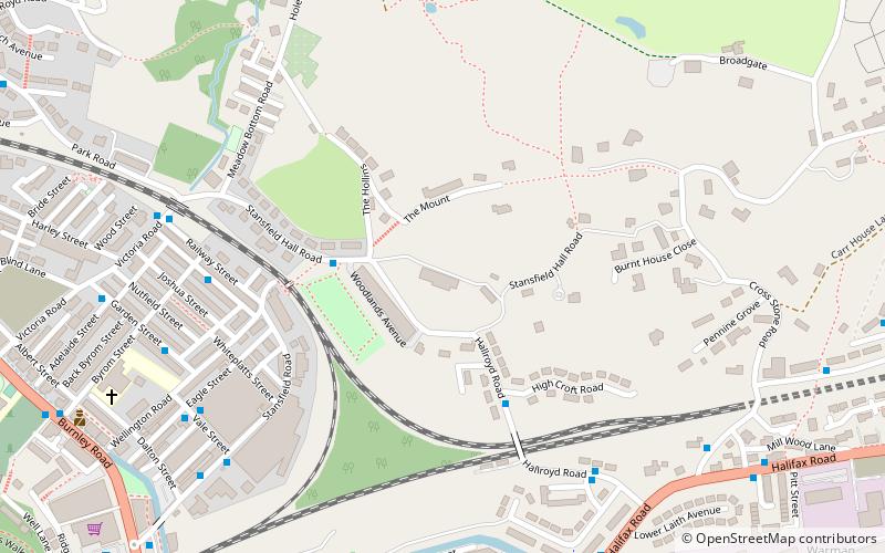Stansfield location map