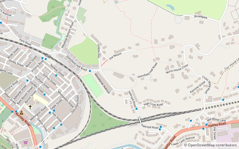 Stansfield Hall location map