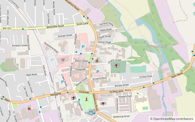 Cleckheaton Town Hall location map
