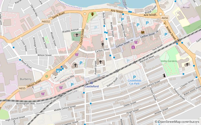 Trinity Methodist Church location map