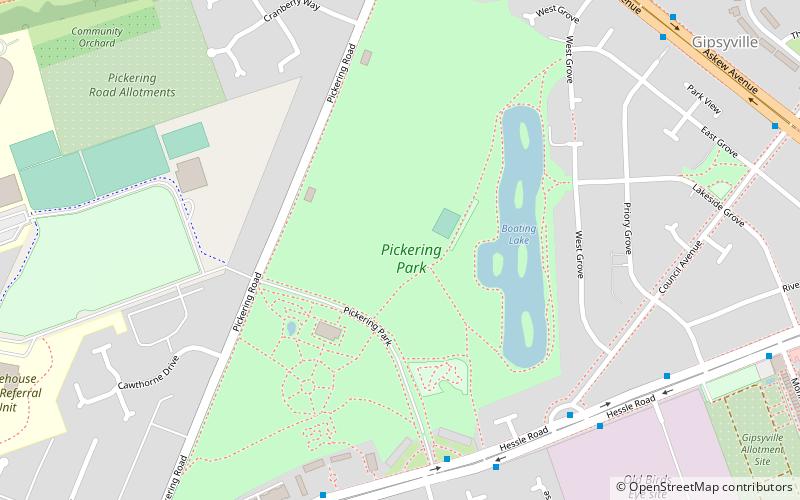 Pickering Park location map
