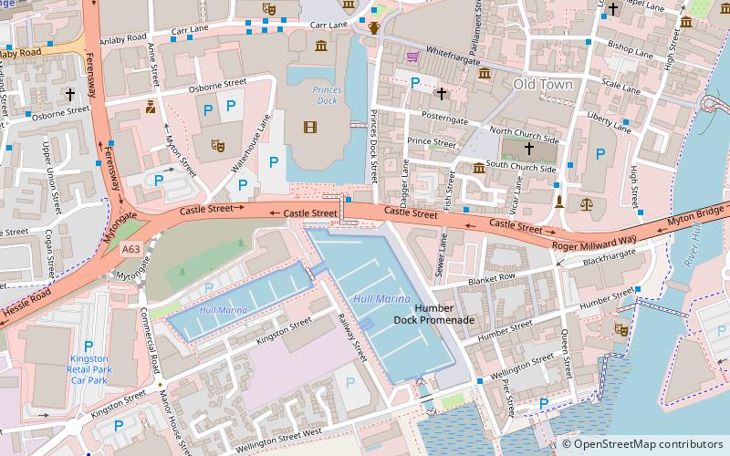 Spurn Lightship location map