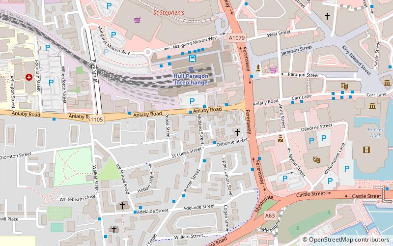 Albert Hall Music Hall location map