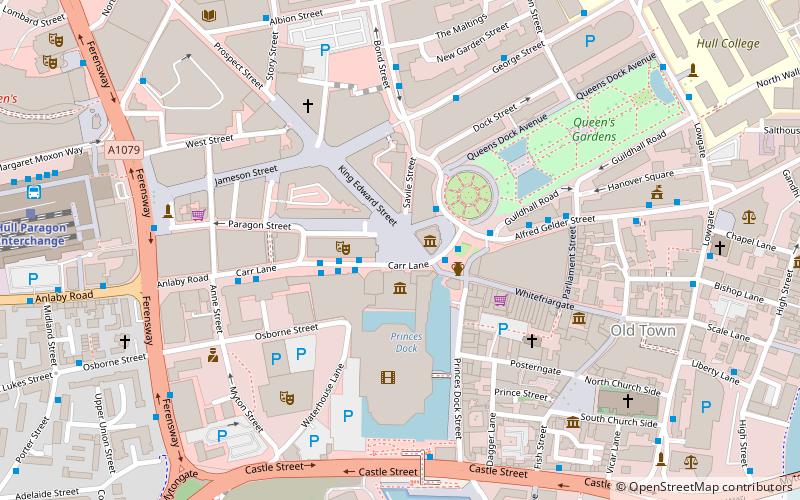 Queen Victoria Square location map