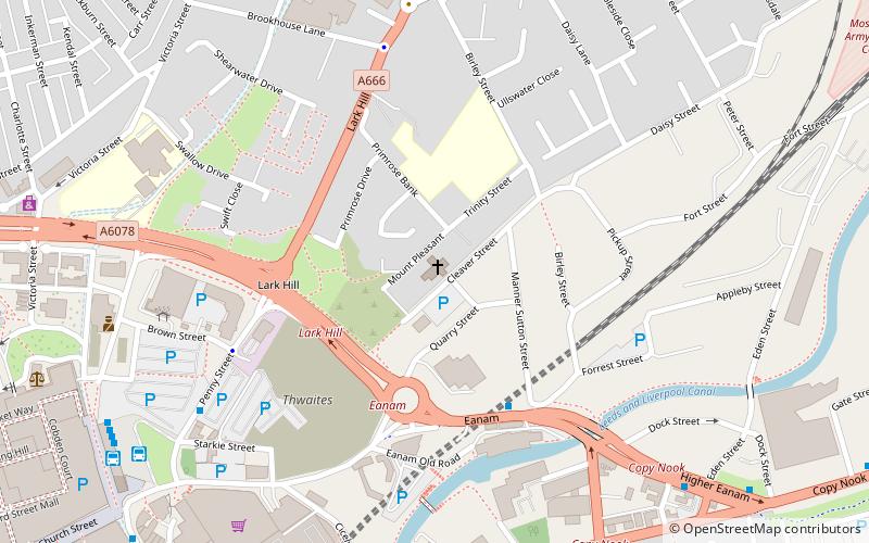 Holy Trinity Church location map