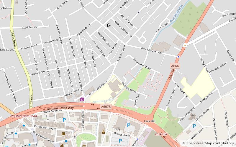 Whalley Range location map