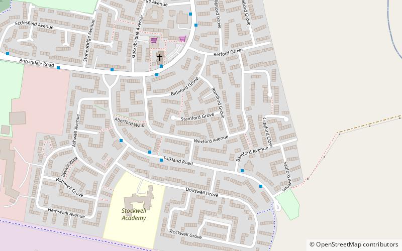 Greatfield Estate location map