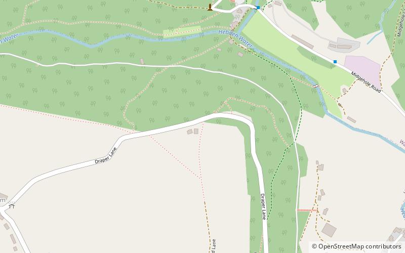 Heptonstall location map