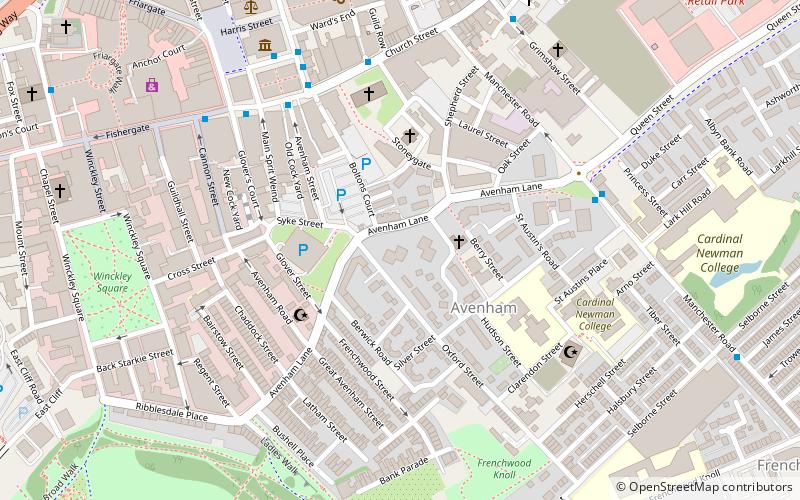 St John's Minster location map