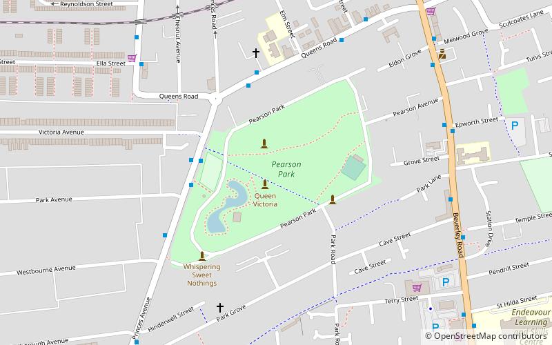Pearson Park location map