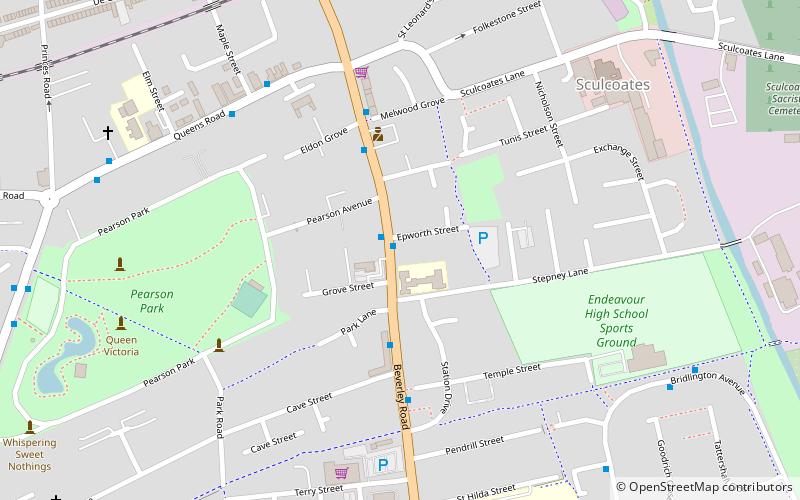 beverley road baths kingston upon hull location map