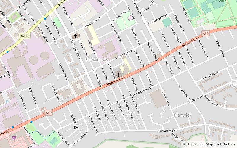 st matthews church preston location map