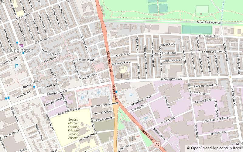 Church of St Thomas of Canterbury and the English Martyrs location map