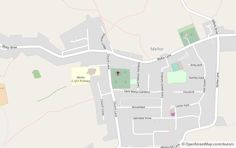 St Mary's Church location map