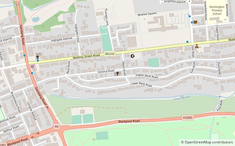 Christ Church location map