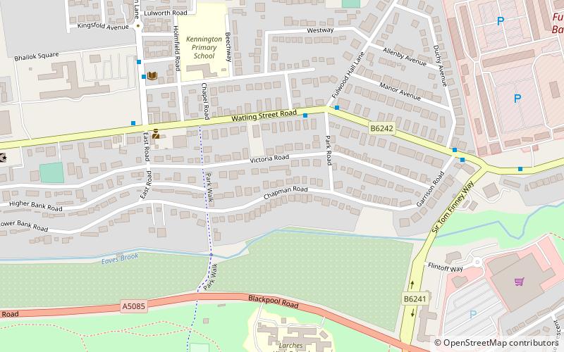 Fulwood location map