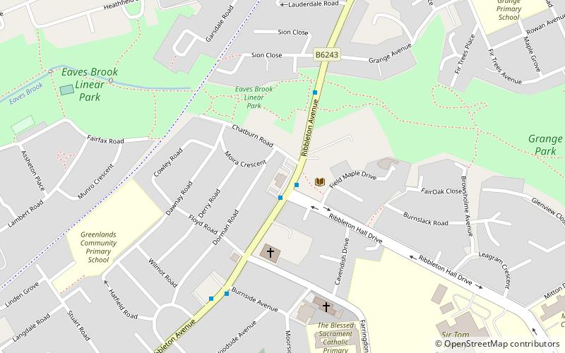 Ribbleton Medical Centre location map