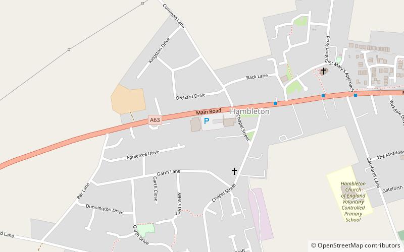 Hambleton location map