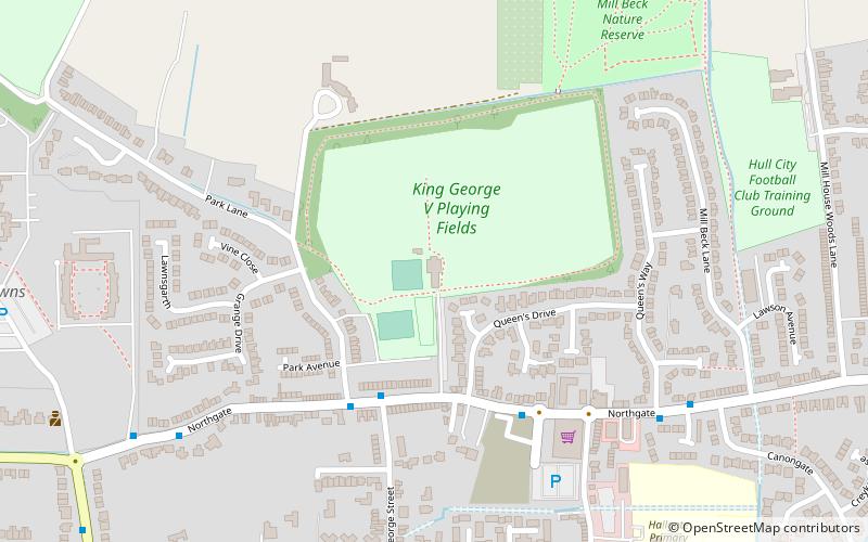 Cottingham Sports Centre location map