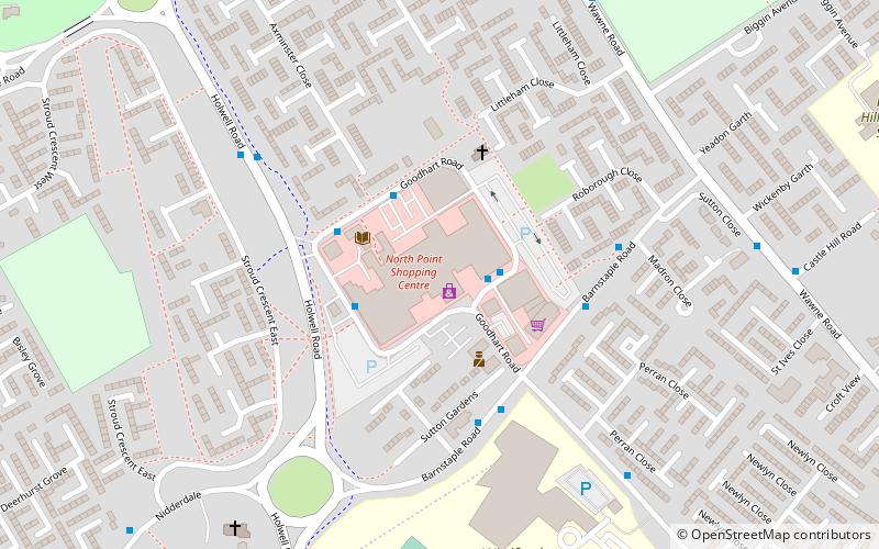 North Point Shopping Centre location map