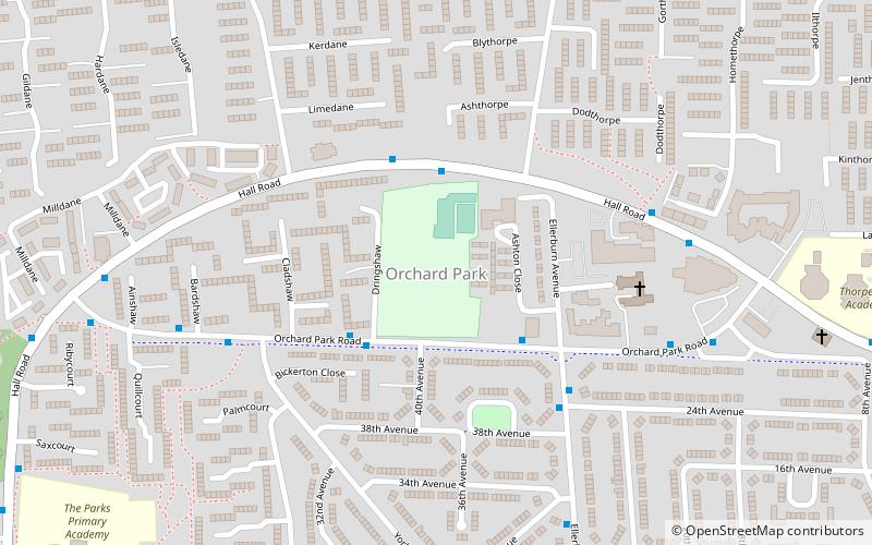 Orchard Park Estate location map