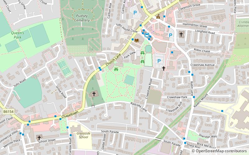 Pudsey Park location map