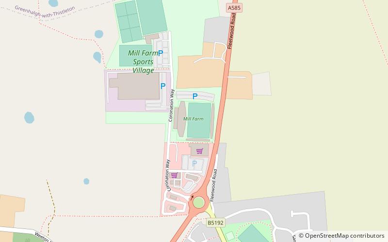 Mill Farm location map