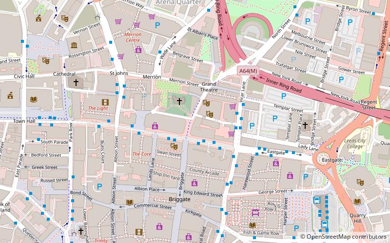 North Bar location map