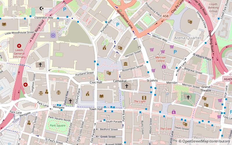 Northern Film School location map